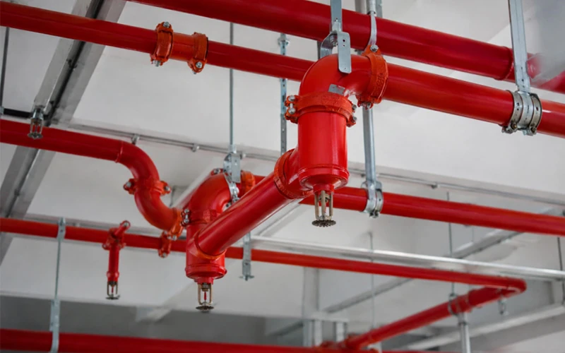 Sprinkler Pipe Installation